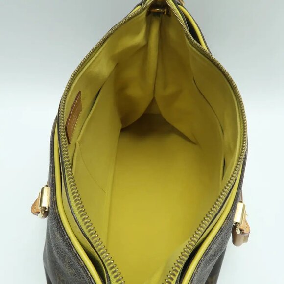 Louis Vuitton Pallas Brown Monogram Canvas Satchel 1130-052825 - Picture 10 of 12